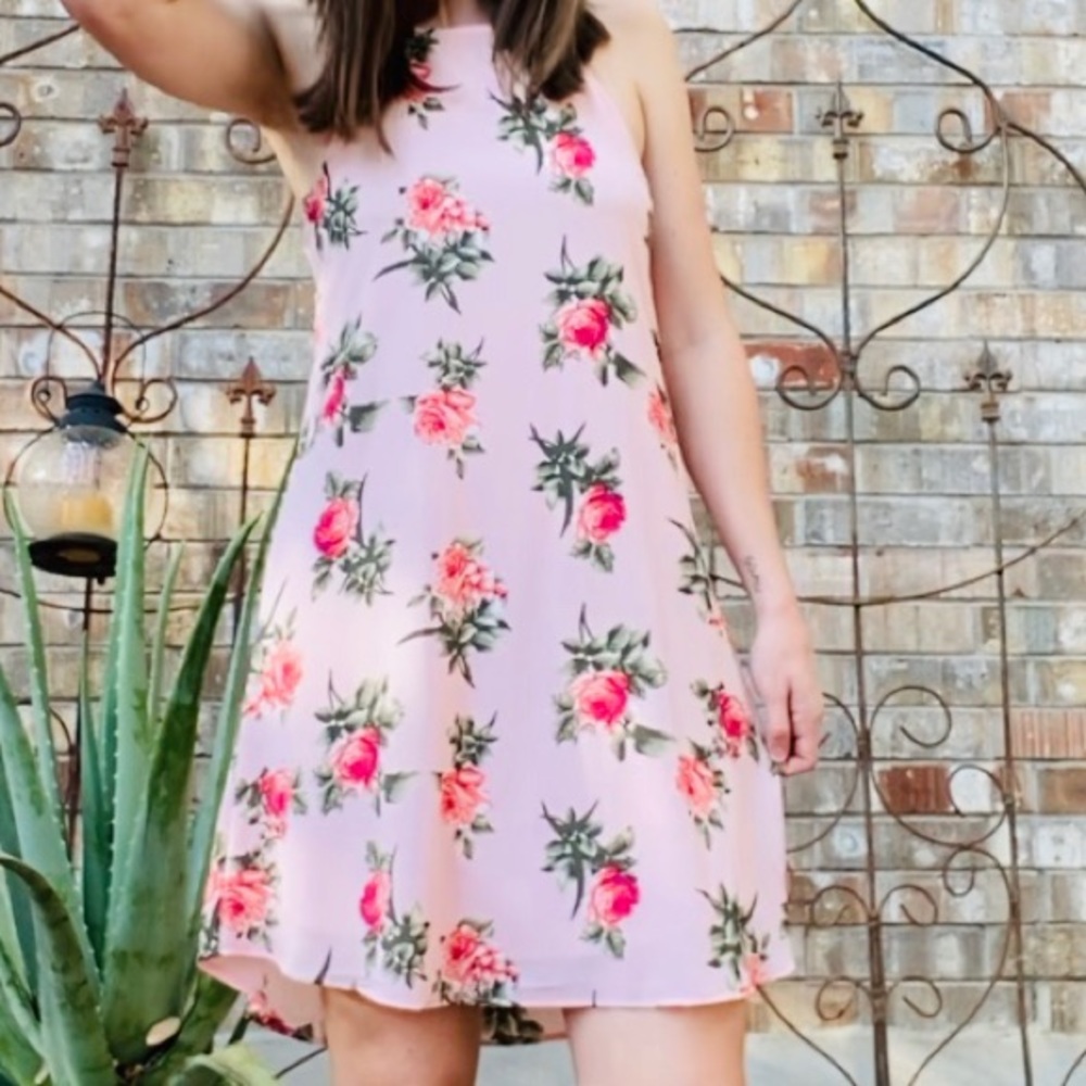 Floral dress size small